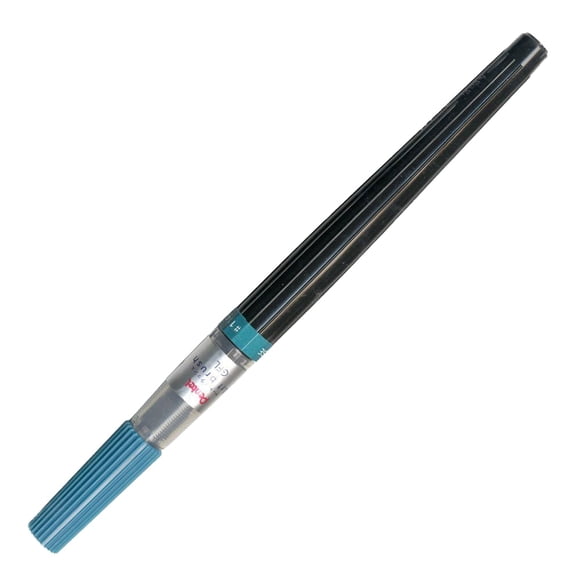 Bolígrafo Color Fude Pentel Brush Art XGFL-114, color turquesa