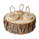 thumbnail image 2 of Juguete de forrajeo para hámster, golosinas portátiles de madera, juguete interactivo de enriquecimiento, dispensador de golosinas de entrenamiento , color de madera, 2 of 5