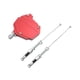 thumbnail image 2 of Kit de reparación de cable de embrague de motocicleta genérico Cable de motocicleta Palanca de freno de alto rendimiento Universal Reemplazo directo Rojo, 2 of 5