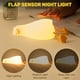 thumbnail image 2 of Luz de noche de pato para niños, lámpara táctil de silicona con forma de pato, luz de noche regulable para guardería con sensor de solapa, recargable con temporizador de 30 minutos y control táctil, l, 2 of 5