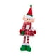 thumbnail image 4 of Decoración de muñecas navideñas, adorno navideño, figura navideña coleccionable elástica con patas largas para escritorio, estante de decoración del h Femenino, 4 of 5