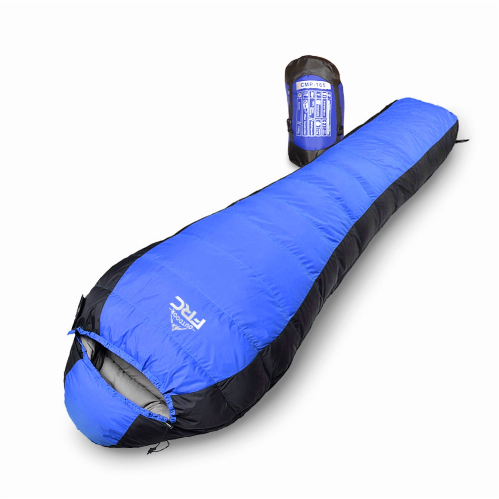 Frc - Saco De Dormir De Pluma Alta Montaña -25° Azul