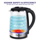 thumbnail image 5 of Hervidor eléctrico TopWit Glass 2.0L 1000W de acero inoxidable sin BPA, 5 of 7