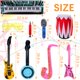 thumbnail image 2 of Set de Juguetes Inflables Loccmat 30 Piezas – Instrumentos de Estrella del Rock, 2 of 7