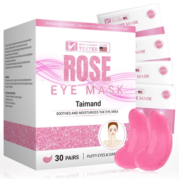 Parche para Ojos Taimand 30 Pares Rosa para Ojeras