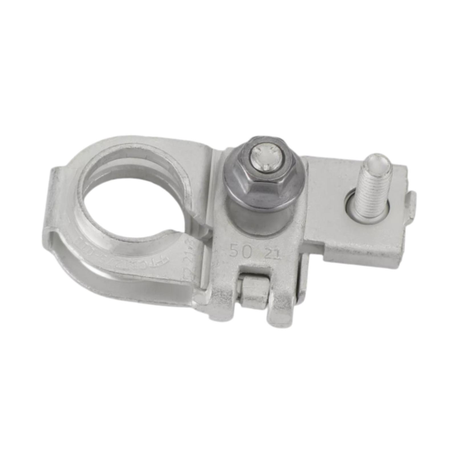 Magideal - Reemplazo Del Extremo Del Terminal Del Cable De La Batería 91980-3X010 Accesorios De Metal Terminal Positivo De Batería De Automóvil Con Tuercas Para