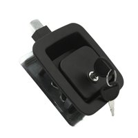 Ioensy - Pestillo De Bloqueo De Puerta De Entrada De Paleta Universal Rv Remolques De Caballos De Caravana Con 2 Llaves