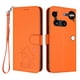 thumbnail image 1 of Funda de Gato tipo Libro para Nothing Phone 3, Naranja, 1 of 6