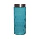 thumbnail image 1 of Florero Vidrio 95% - 5% Acero Azul Bor Metal, 1 of 1