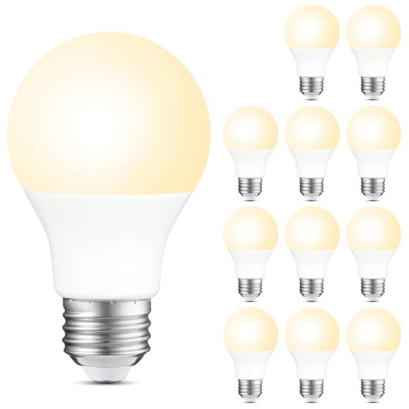 Bombilla LED Sigalux 8W 750 lúmenes 2700K regulable (12 unidades)