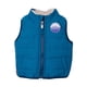thumbnail image 2 of Parka Bebe Niño Sin Mangas Reversible Azul, 2 of 3