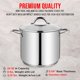 thumbnail image 5 of Olla Stockpot Bakken-Swiss Deluxe de acero inoxidable de 24 litros con tapa, 5 of 7