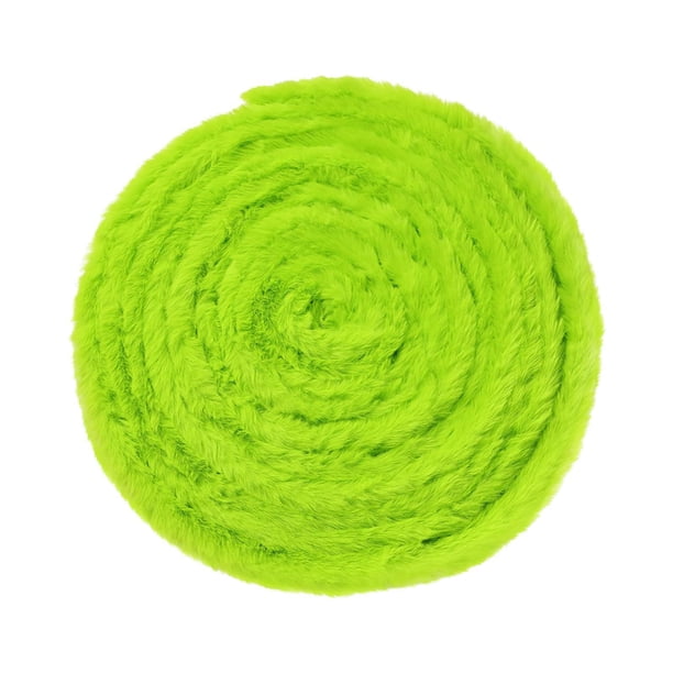 Cinta De Piel Artificial Navideña Suave Para Envolver Regalos, Ropa, Fiesta Temática Verde