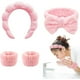 thumbnail image 1 of 4 correas Spa para la cabeza, horquillas para el lavado facial y muñecas, accesorios reutilizables para el maquillaje y el cuidado facial, evitan derrames de líquidos y son reutilizables, 1 of 4