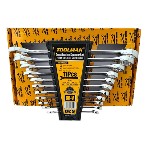 Genérico - Kit Set Juego De Llaves Punta - Corona 11 Piezas Toolmak