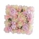 thumbnail image 2 of Panel De Pared De Flores Artificiales Rosa Para Boda Decoración De Pared Interior Al Aire Libre Rosa Claro, 2 of 5