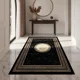 thumbnail image 2 of Alfombra Pasillera 3d Decorativa W.m G Moderna 1.8 M 60 Cm Cuadro Negro Con Beige, 2 of 3