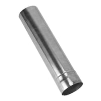 Ioensy - Tubo De Estufa Portátil Tubo De Escape De Chimenea Para Camping Estufa De Leña Recta 26Cm X 6Cm