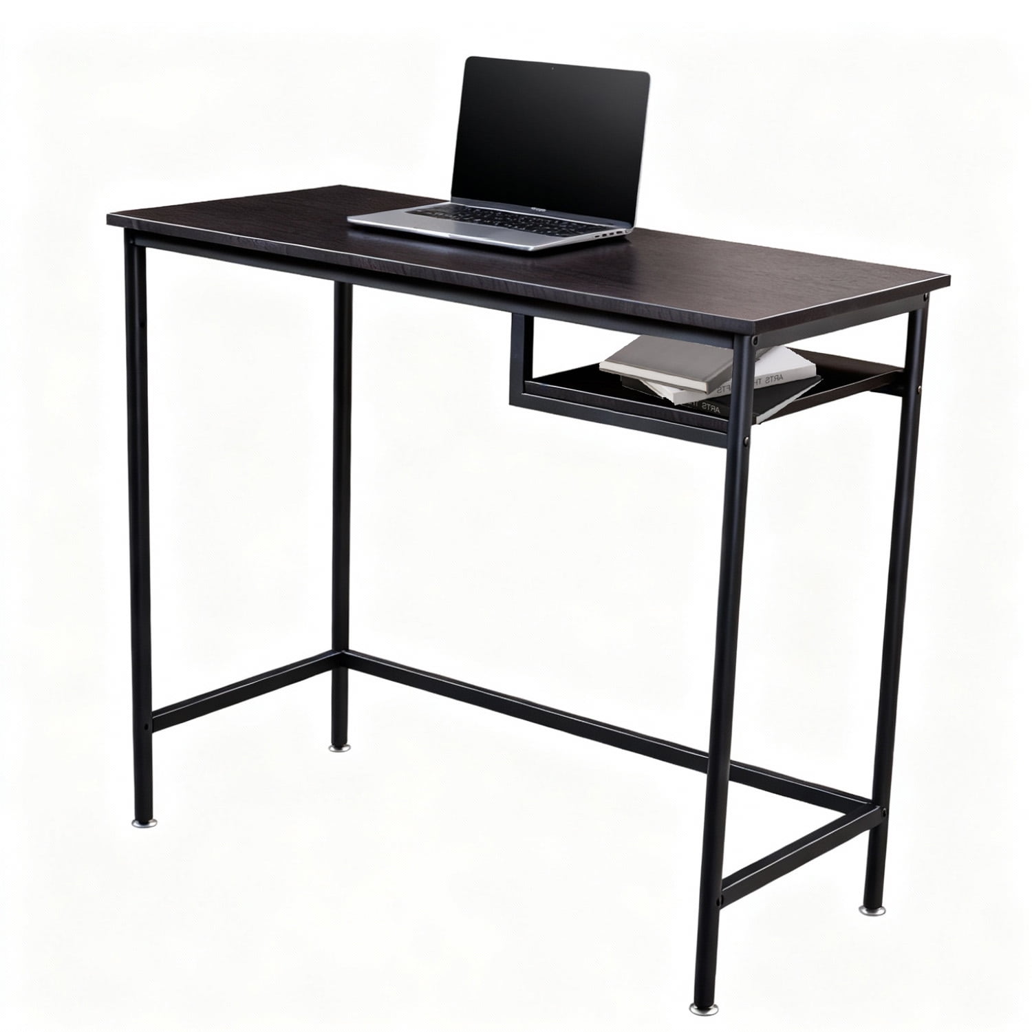 Ikemma - Escritorio Pequeño De Madera Oficina Negro