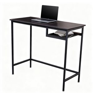 Ikemma - Escritorio Pequeño De Madera Oficina Negro