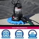 thumbnail image 4 of Bomba para cubierta de piscina Wayne WAPC250 3000 GPH 1/4 HP Azul, 4 of 9