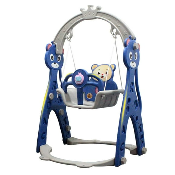 Resbalín Columpio Musical 2 en 1 “Sweet Bear” Azul