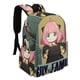 thumbnail image 2 of Spy × Family-theme Backpack, Campus style schoolbag Bookbag with Adjustable Shoulder Straps And Large Zip Compartment, Unisex Travel Bags.42x30x15cm, 2 of 6
