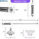 thumbnail image 2 of Kit de varillas de suspensión Mintu 60 cm 4 unidades W10780048, 2 of 6
