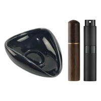 Bothyi - Pesar El Contenedor De Granos De Café Y La Botella De Spray Moderno Para El Hogar Hotel Café Negro