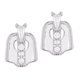thumbnail image 3 of rhinestone barra dientes tapa colmillos colillas dientes gorras hippy joyas plata, 3 of 5