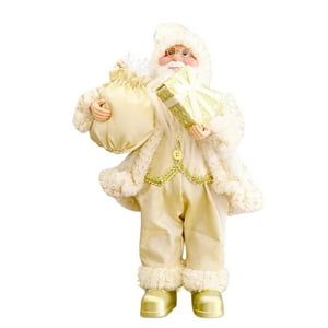 Bohemik - Muñeco De Navidad Viejo Pascuero Dorado