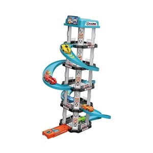 Magideal - Diy Montar Pista Coche De Carreras Juguete Regalo Creativo Juego Interactivo Vehículos Para Juguetes Recreativos Niños Niñas Niños Jardín De Infantes 62 Piezas