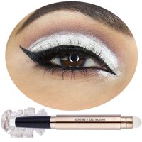 Barra De Sombra De Ojos Daeuwiutr White Cream Shimmer A Prueba De Agua