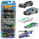 thumbnail image 1 of Toy Cars Hot Wheels Batman a escala 1:64, paquete de 5 con batimóvil, 1 of 3