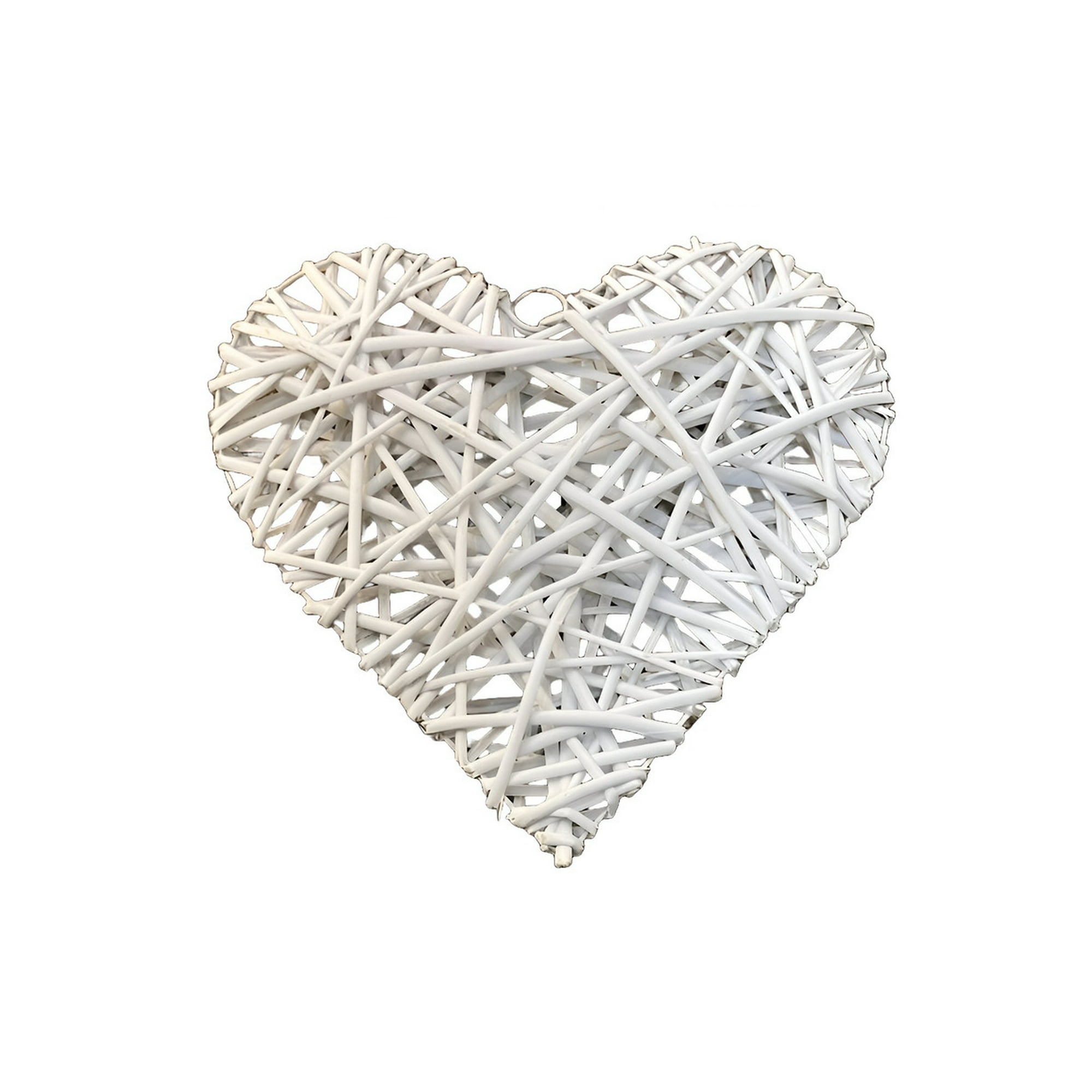 Genérico - Corazon Mimbre Colgante Adorno Moderno Romantico Lau