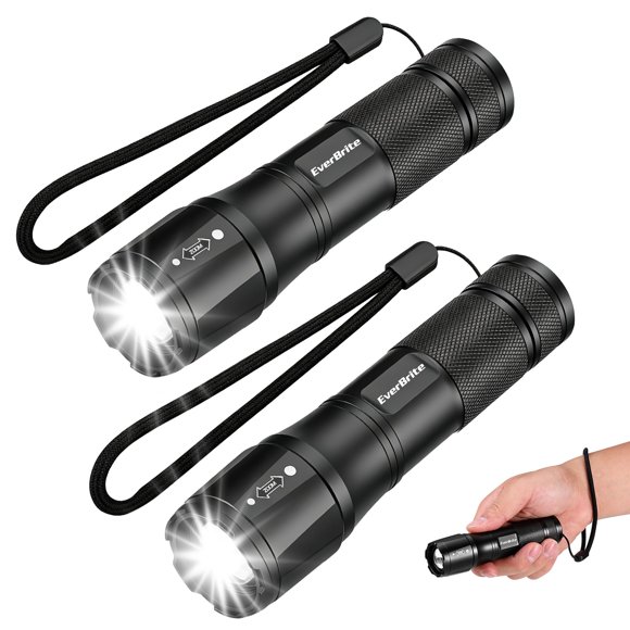 Linterna EverBrite 2 unidades con zoom LED de 160 lúmenes