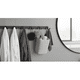 thumbnail image 5 of Perchero De Pared Metal Color Negro 6 Ganchos Doble Multiuso, 5 of 6