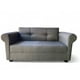 thumbnail image 1 of Sofa 2 Cuerpos Barcelona Tela Gris Oscuro, 1 of 3