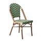 thumbnail image 1 of Silla Exterior Terraza Jardín Ratán Aluminio Apilable Resistente Parisina Verde, 1 of 8
