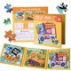 thumbnail image 1 of Rompecabezas magnéticos 3‑en‑1 GSINODRS para niños de 3 a 5 años, 1 of 7