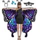 thumbnail image 1 of Disfraz de mariposa Aimeiar para mujer de Halloween con alas y acceso., 1 of 6