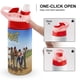 thumbnail image 4 of The SandlotBotella de Agua con Tapa Pop Top de Un Toque, Acero Inoxidable, a Prueba de Fugas, para Deportes, Botella Infantil rosa 12 oz, 4 of 6