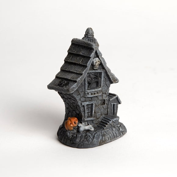 Mini Casa Embrujada con Luz LED 10,5 cm Diseño 1 Halloween - Frank & Mortis