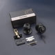thumbnail image 4 of Pomo de puerta STARPY vintage negro con cerradura de privacidad para interior, 4 of 6