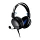 thumbnail image 3 of Auriculares para videojuegos Audio-Technica ATH-GL3BK con parte trasera cerrada, color negro, 3 of 7