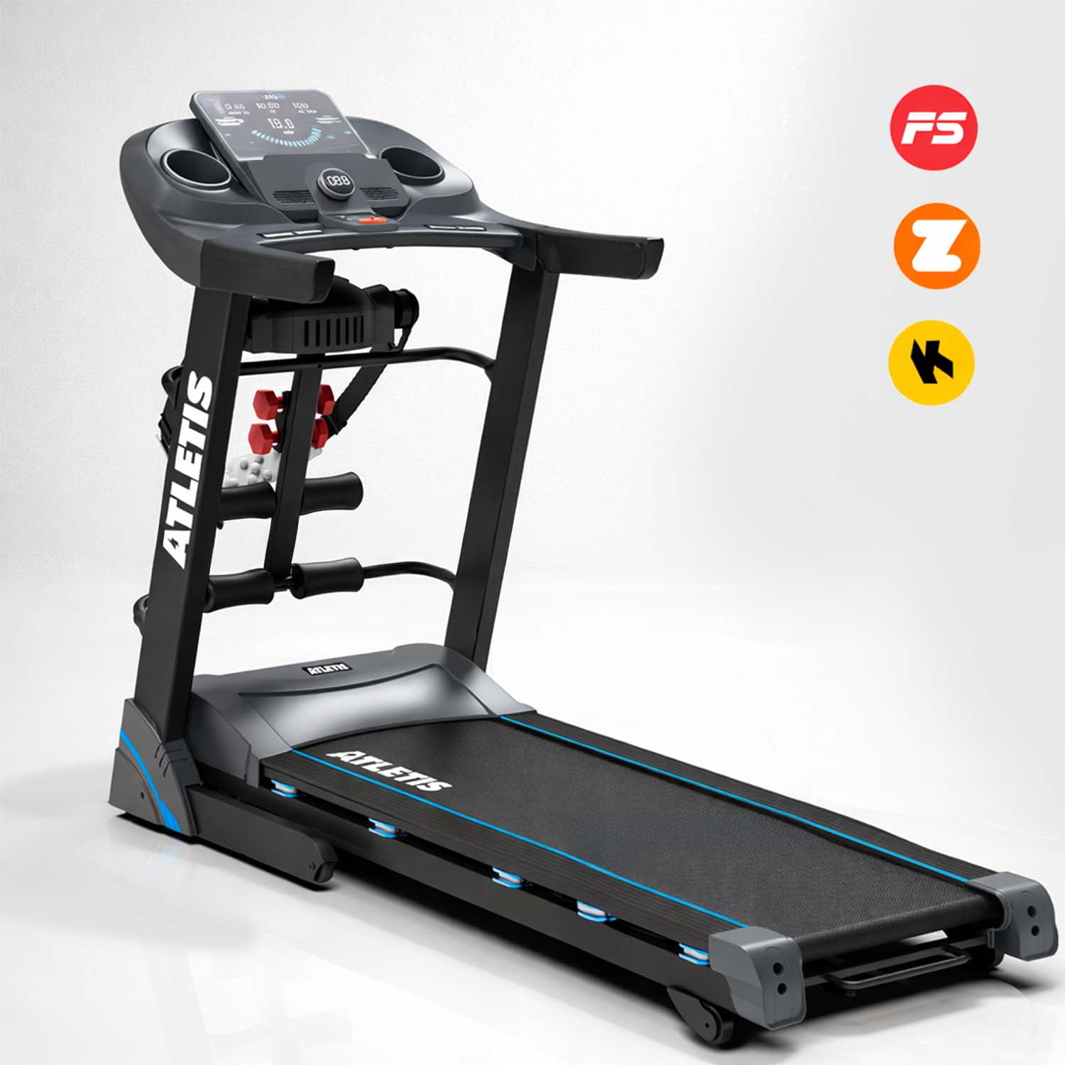 Atletis - Trotadora X900 Ultra 16km/h 2.0 Hp Multifunción