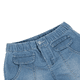 thumbnail image 2 of Short Niña Denim Pillin, 2 of 3