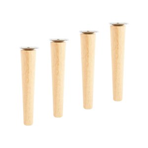 Bothyi - 4 Piezas De Patas De Muebles De Madera Multifunción Diy Para Estantes Armario Tocador 20Cm