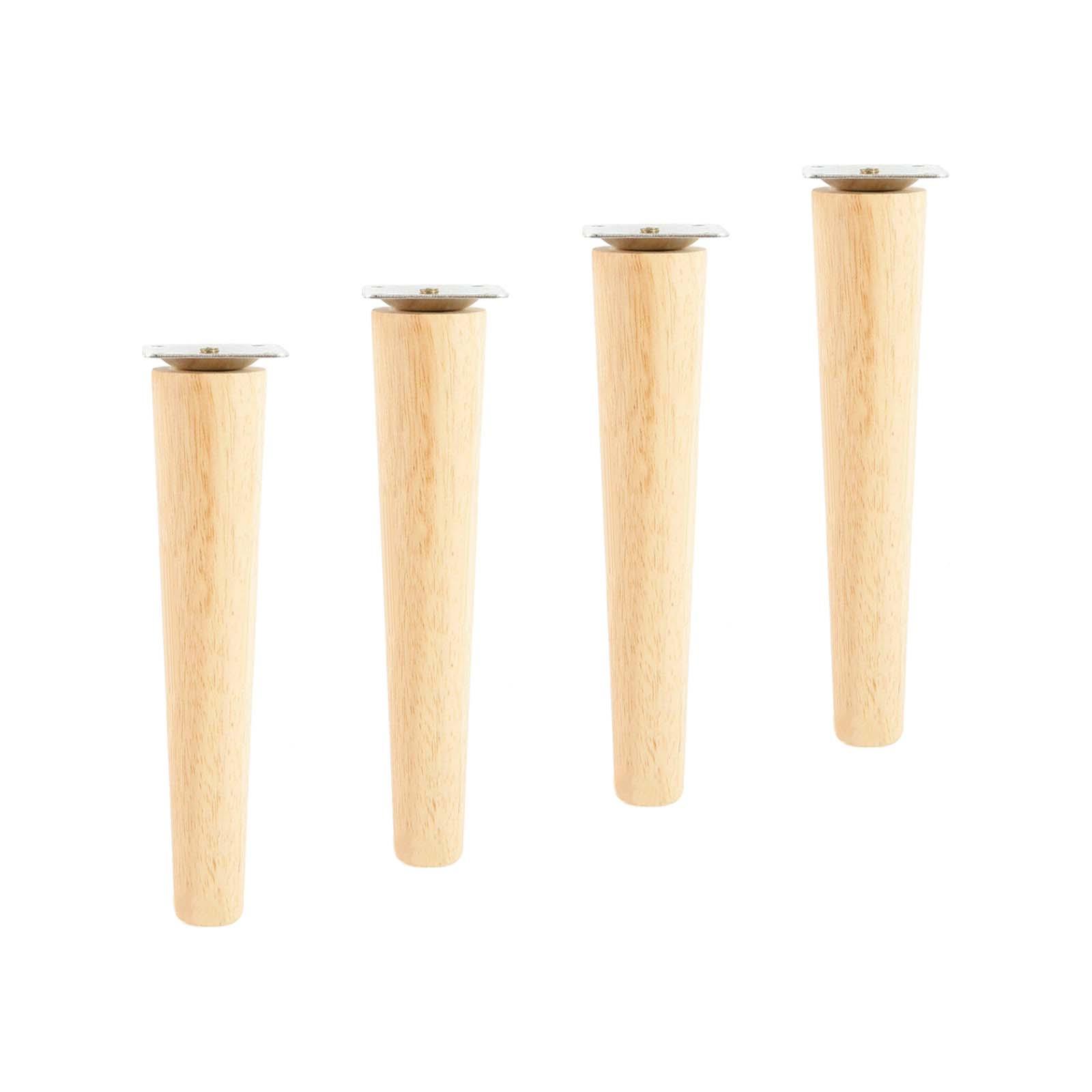 Bothyi - 4 Piezas De Patas De Muebles De Madera Multifunción Diy Para Estantes Armario Tocador 20Cm