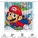 thumbnail image 2 of Super Mario-theme 4-Piece Shower Curtain Set with Rugs, Waterproof Bathroom Decor Set Includes Bath Mat, U-Shaped Rug, Toilet Lid Cover and Curtain with Hooks, 2 of 6